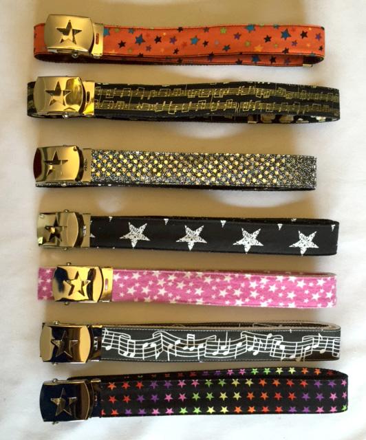 Belts with Star Buckle